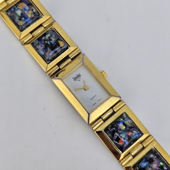 Park Lane Women's Watch 18MM White Dial Multicolor Band 6.5" New Battery - Picture 2 of 14